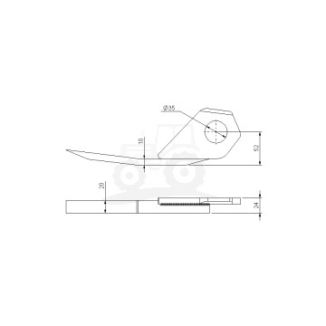 Prowadnica Rolmus 5270/07-600