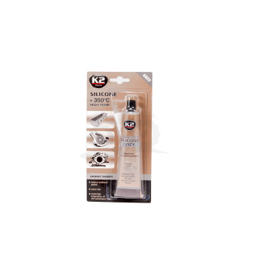 Uszczelniacz wysokotemperaturowy szary +350C K-2