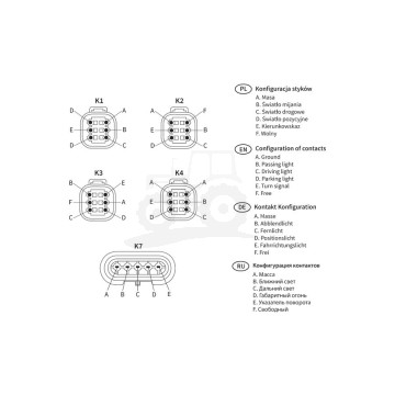 Reflektor H4 4F LK1 225x150