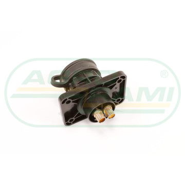 Gniazdo 2-pinowe 24 V plastikowe 151218