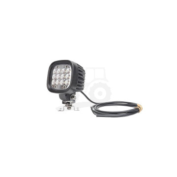 Lampa robocza LED (światło rozproszone), jednofunkcyjna, 12V-24V + przewody 250cm YLY-S 2x1,5mm2, diody