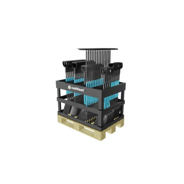 Drewniany paletowy stojak na narzędzi do kopania Cellfast 95-023