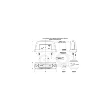 Lampa oświetlenia tablicy