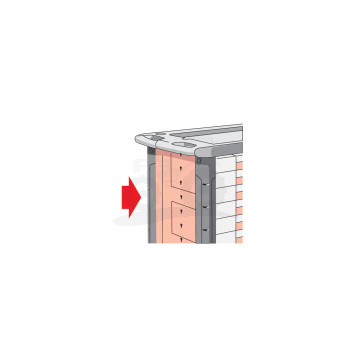 Szafka serwisowa 6 szuflad z narzędziami 177 części YATO YT55300