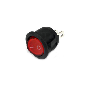 Przełącznik uniwers.okrągły typu włącz/wyłącz