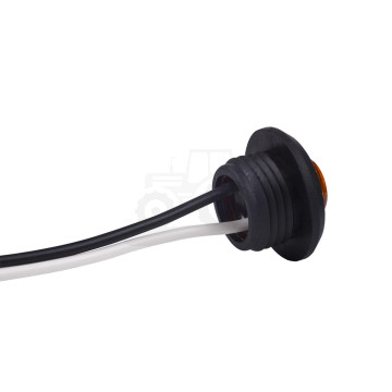 Lampa obrysowa boczna diodowa pomarańczowa 12/24V