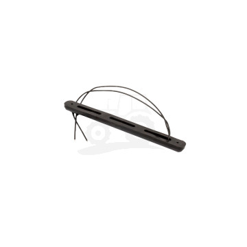 Lampa obrysowa boczna W276 BLACK 12led 12-24V niska długa