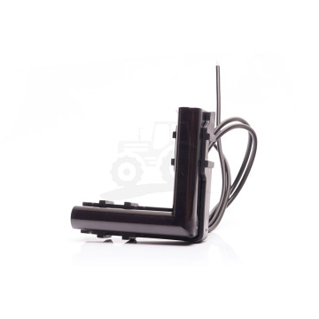 Lampa pozycyjna boczna W280/56x56 BLACK 12-24V