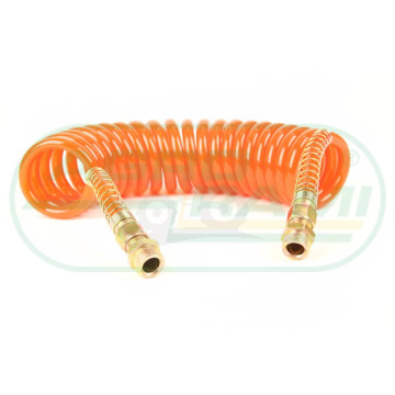 Przewód spiralny PUR M22 /czerwony/