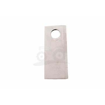 Nóż tnący lewy 120X49X4  FI 21 (podkład) - paczka 25 sztuk