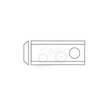 Nożyk kosiarki RASSPE 96x40x18 - paczka 25 sztuk