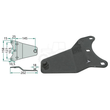 Nóż scinacza 1,8-72