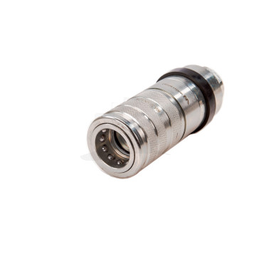 Szybkozłącze hydrauliczne zrywalne seria WIA3CV (3CFPV) gniazdo 1/2 NPTF gwint wewnętrzny  EURO PUSH-PULL (ISO 7241-A)