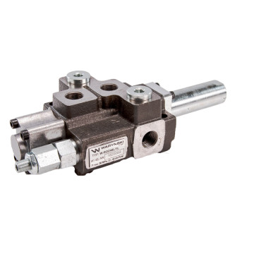 Rozdzielacz hydrauliczny 1-sekcyjny max przepływ 40L sterowany na linkę