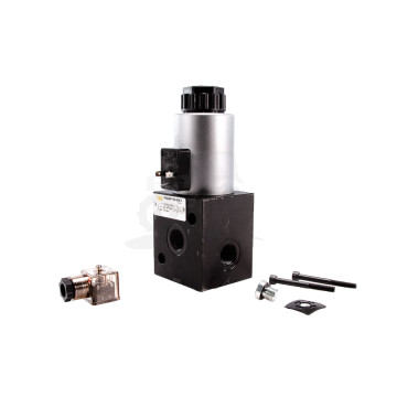 Elektrozawór 3-drogowy elektromagnetyczny kontroli 3/2 W-E12DVS3/2-80L G1/2 80L (24V DC)