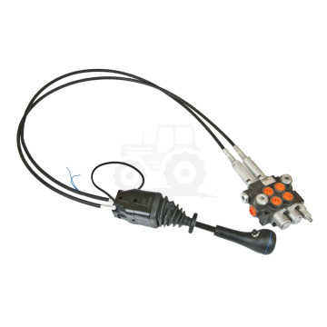 Rozdzielacz 2 sekcyjny+ joystik elektryczny