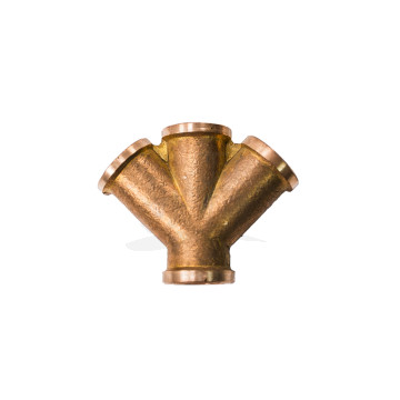 Czwórnik mosiężny 1/2 wewn.