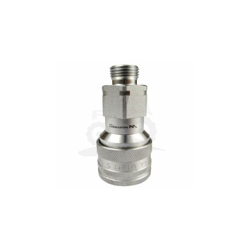 Szybkozłącze hydrauliczne gniazdo M18x1,5 gwint zewnętrzny EURO