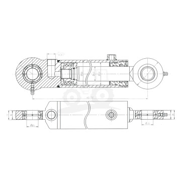 Cylinder wspomagania CJ2D-P-32/305W