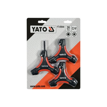 Klucze imbusowe i torx 26 sztuk