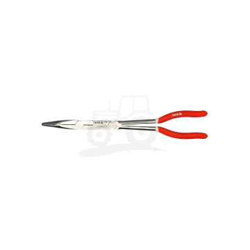 Szczypce wydłużone wygięte 45 340mm