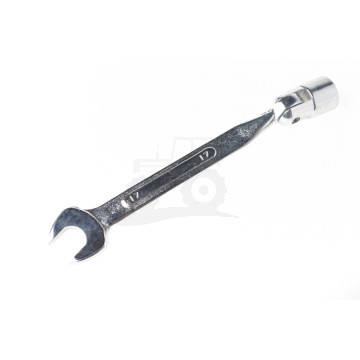 Klucz płasko-przegubowe 17 mm