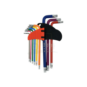 Klucze TORX TR -T50 9SZT KOLOR