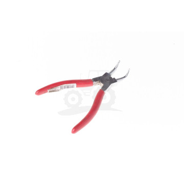 Szczypce do pierścieni wewnętrznych wygięte