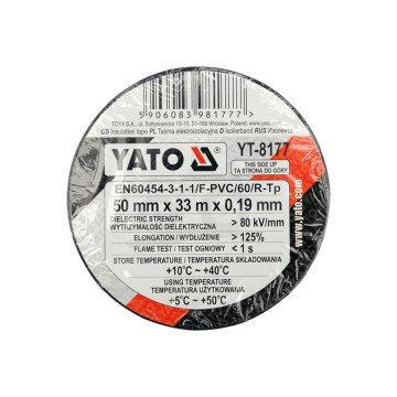 Taśma  izolacyjna 50mmx0,19x33m