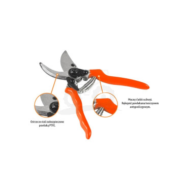 SEKATOR NOŻYCOWY JEDNORĘCZNY UNIWERSALNY TEGER