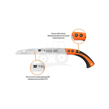 PIŁA OGRODOWA UNIWERSALNA 270MM TEGER