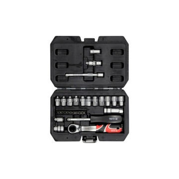 Zestaw nasadek przelotowych Spline 1/4 29-elementowy YATO YT-38650