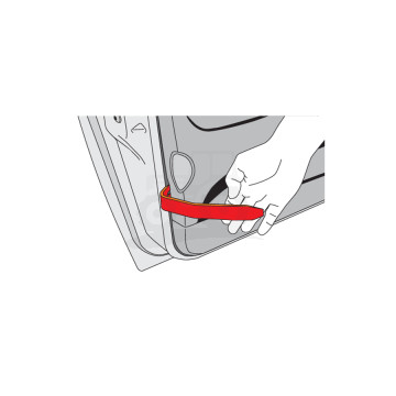 Zestaw ściągaczy do tapicerki kpl. 17 szt.