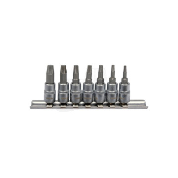 Zestaw bitów do obrobionych śrub torx, 7szt YATO