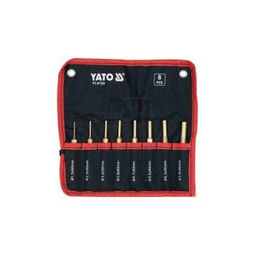 Wybijaki mosiężne równolegle kpl.8 szt