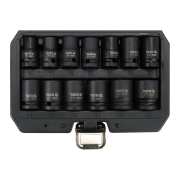 Zestaw nasadek udarowych 1/2 10-24/13szt