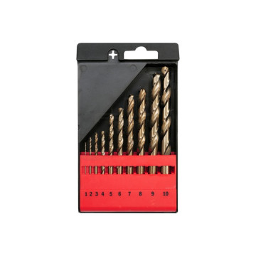 Wiertła do metalu CO-HSS 10 szt