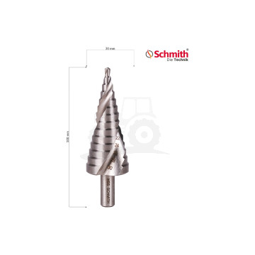 Wiertło choinkowe spiralne