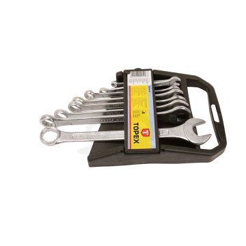 Kpl. kluczy płasko-oczkowych 6-19mm 8 sztuk