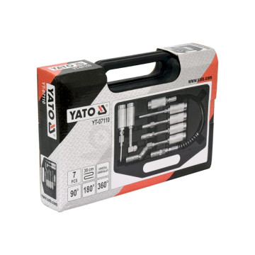 Zestaw końcówek do smarownic 7 szt.