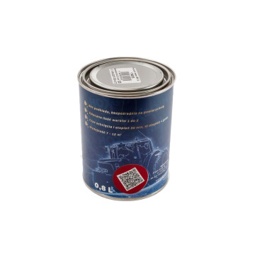 Emalia Case IH Czerwony HOXSO od 1985 dwuskładnikowa bez podkładu.