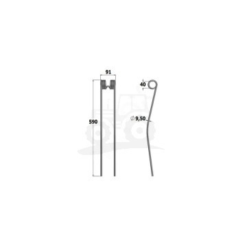 Zęby sprężyste FELLA