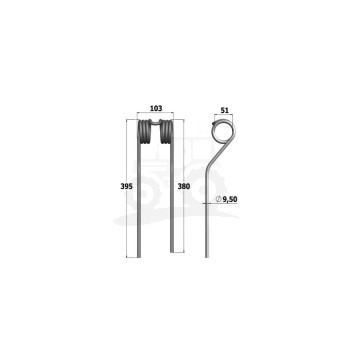 Palec Przetrząsacza Pottinger