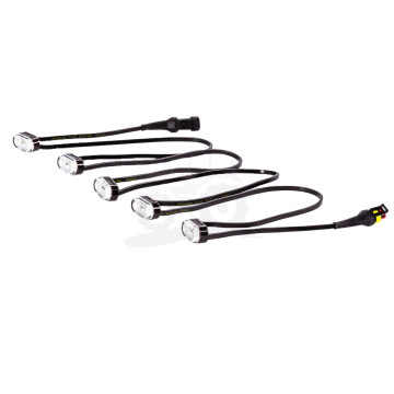 Zestaw 5 lamp uniwersalnych HORPOL do oświetlania pola roboczego maszyn