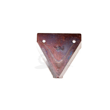 Nóż listwy nożowej ząbkowanie od spodu WKZ80X2,5 - paczka 20 sztuk