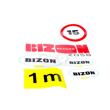 Komplet naklejek Bizon Rekord Z-058