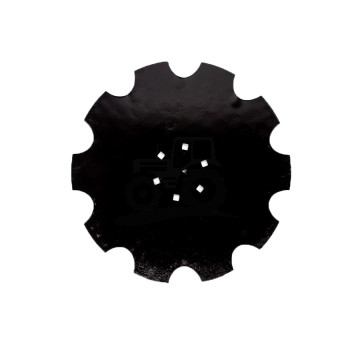 Talerz uzębiony 510x4mm/6 otw-fi13, fi piasty 122mm ROLMAKO