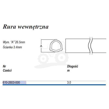 Rura, trójkąt D26  T-3wew