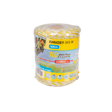 Plecionka Ranger biało-żólta fi 2,5mm/400m