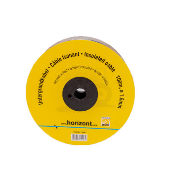 Kabel zasilający w podw.izolacji fi 1,6mm.kłębek 100mb.